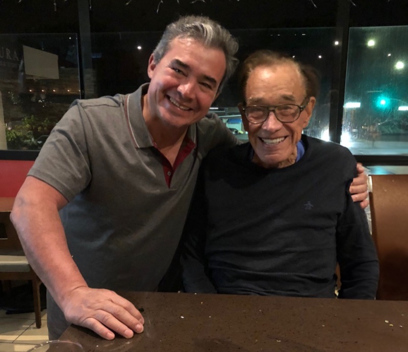 Dr. Alejandro Quiroz with Dr. Bruce Connell, creator of the deep plane facelift technique