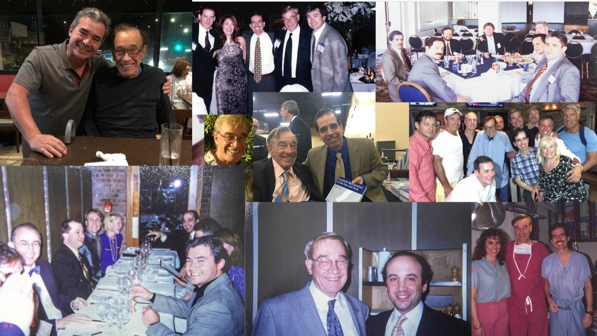 Dr. Quiroz and Dr. Fuentes with Dr. Bruce Connell across decades of training and collaboration